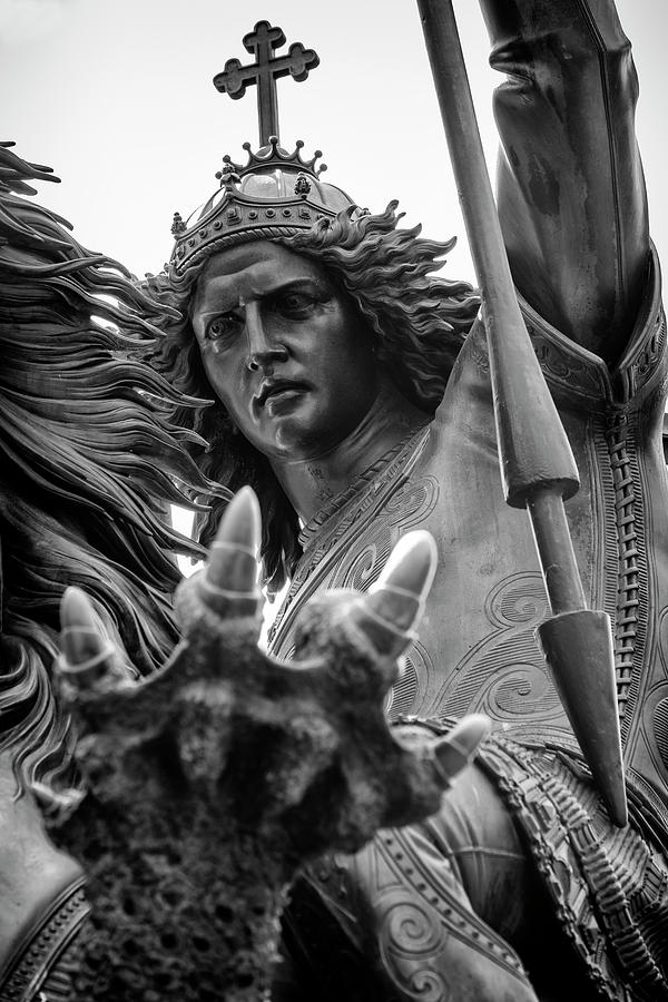 Saint George and the Dragon, Berlin Photograph by Pablo Lopez