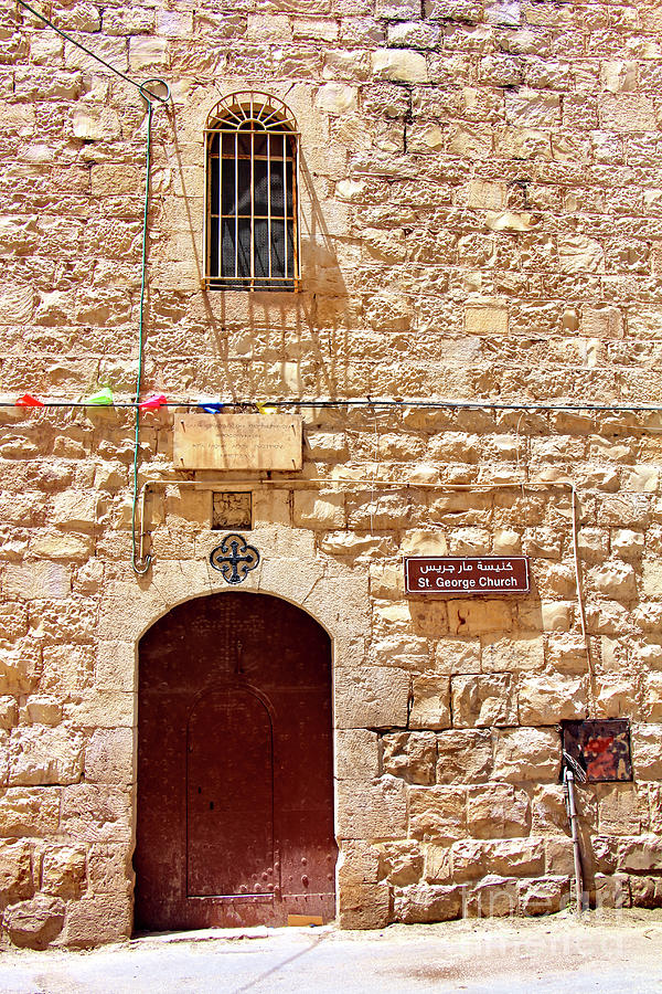 Saint George Door and Window Photograph by Munir Alawi