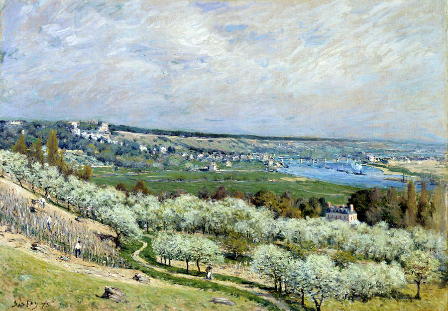 Saint-Germain, Spring Painting by Long Shot
