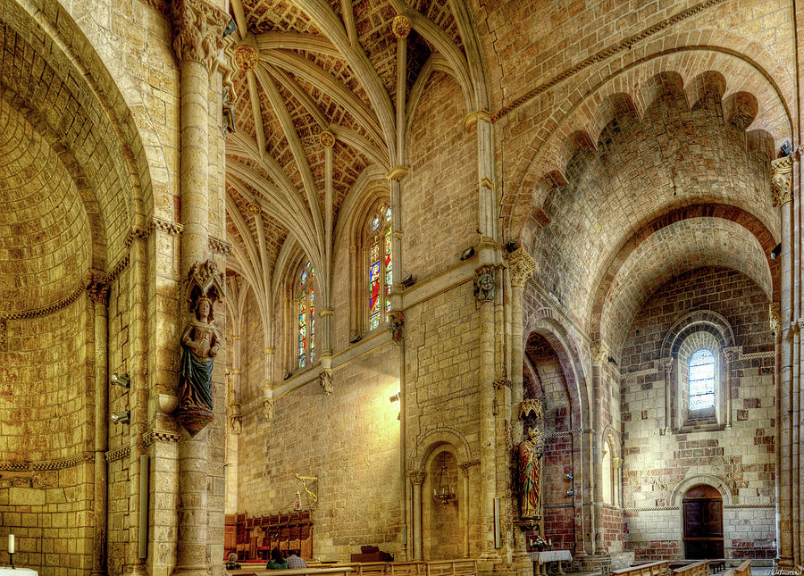 Saint Isidore - romanesque temple transept and chancel Photograph by Weston Westmoreland