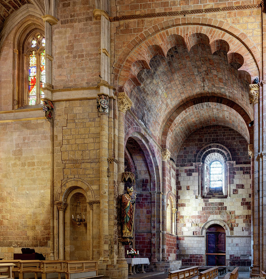 Saint Isidore - romanesque temple transept Photograph by Weston Westmoreland