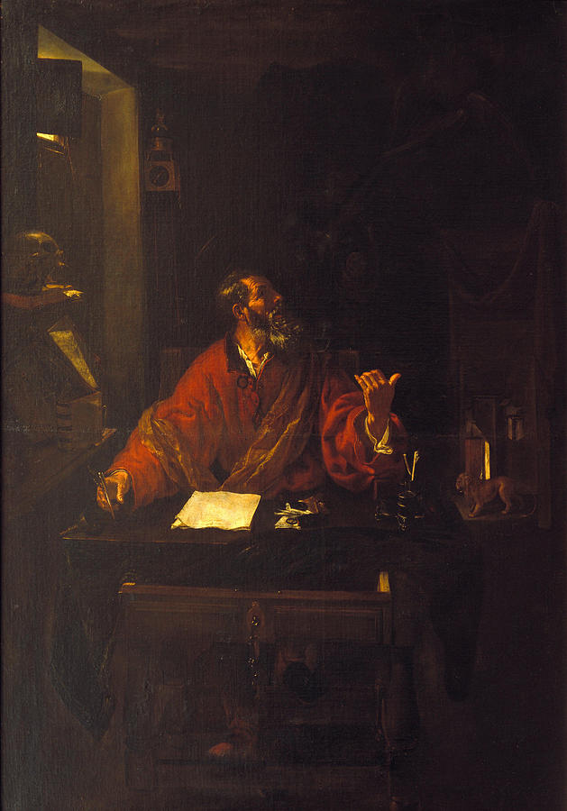 Saint Jerome Painting by Juan Ribalta - Fine Art America