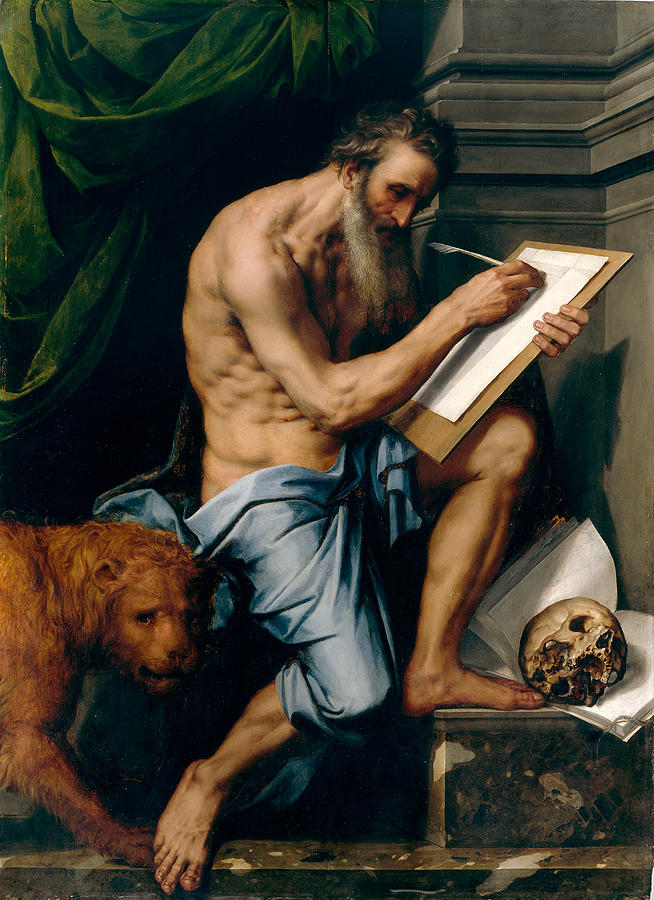 Saint Jerome Painting by Willem Key