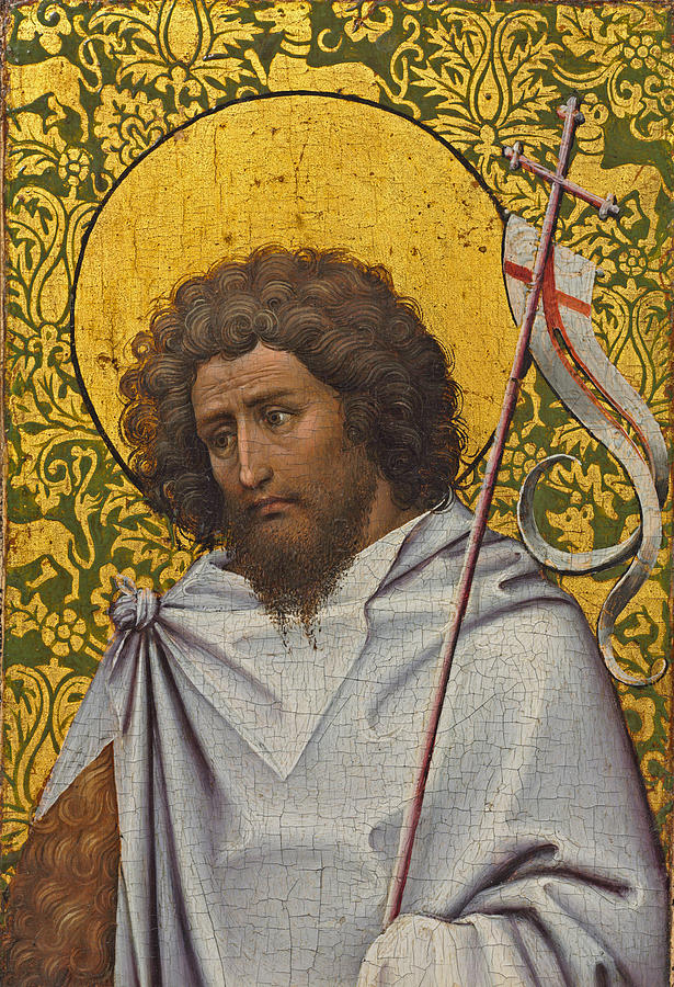 Saint John the Baptist Painting by Robert Campin