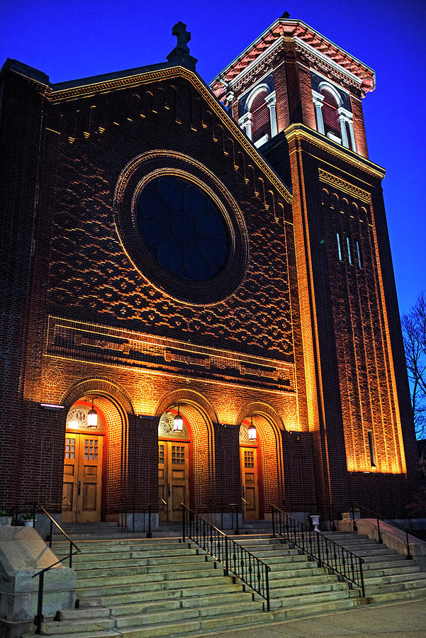 Saint John the Evangelist Church Winthrop Massachusetts Photograph by Toby McGuire