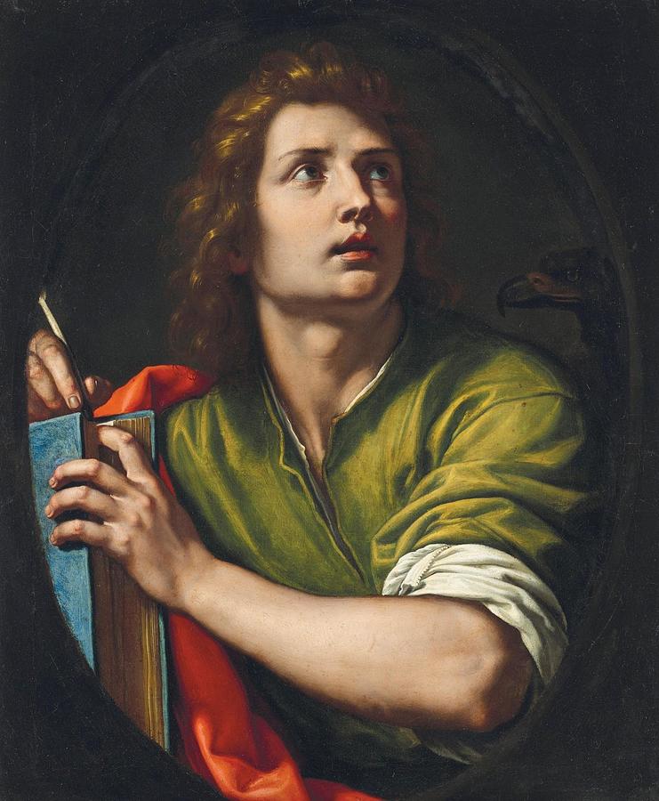 Saint John the Evangelist Painting by Ottavio Vannini - Pixels