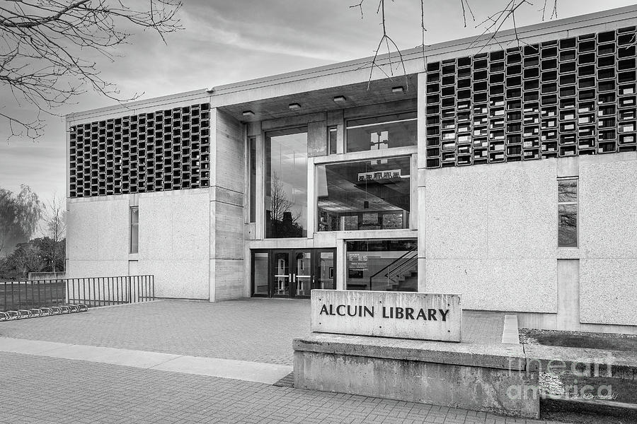 Saint Johns University Alcuin Library Photograph by University Icons