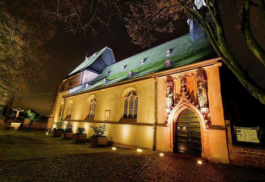 Frankfurt Photograph - Saint Justinus Church by Norma Brandsberg