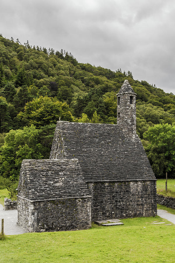 Saint Kevins Church in Glendalough Photograph by Fabiano Di Paolo