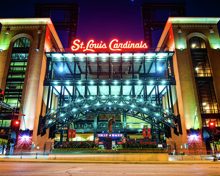 St. Louis Cardinals MLB Busch Stadium Baseball Dog Bandanna 