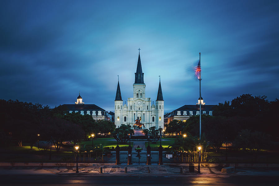 Saint Louis Cathedral Photograph by Evgeny Vasenev