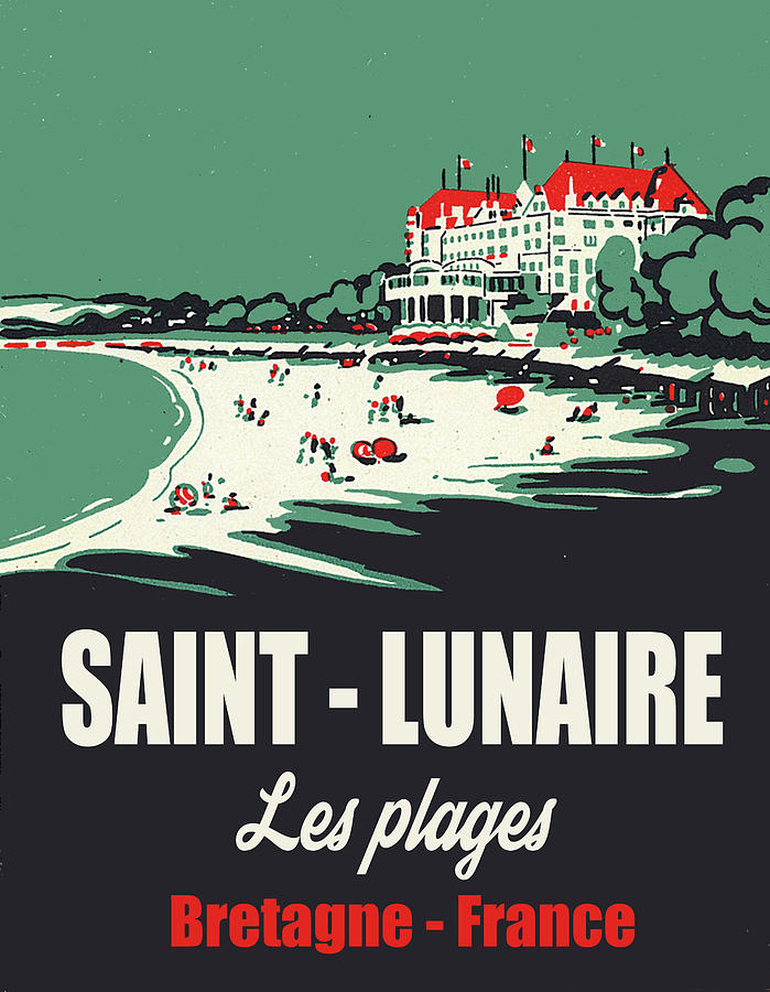 Saint Lunaire, Brittany, France Digital Art by Long Shot