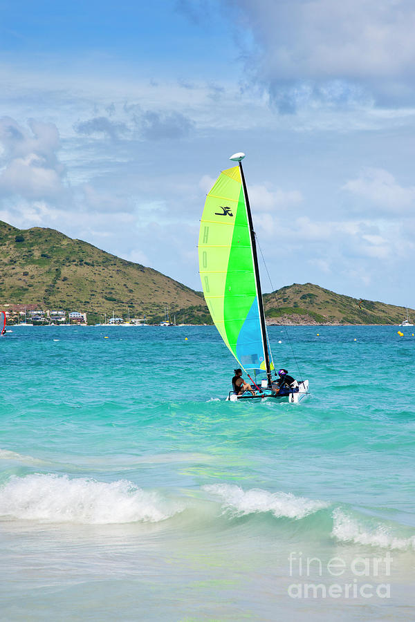 Saint Maarten - Sailing - Caribbean Photograph