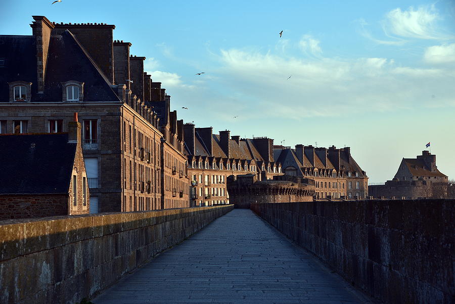 Saint Malo city Photograph by Vincent Jary