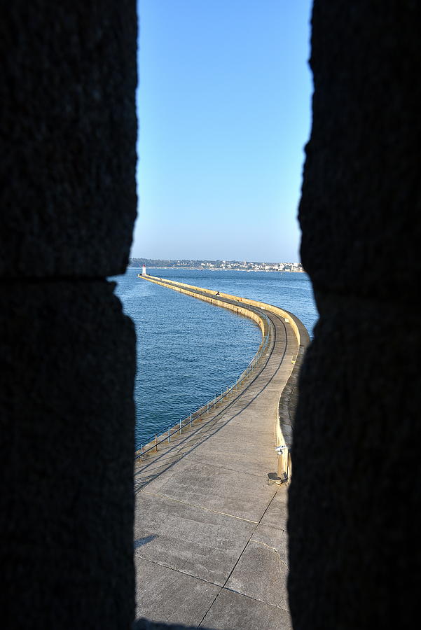 Saint Malo rampart Photograph by Vincent Jary Saint Malo rampart Photograph by Vincent Jary
