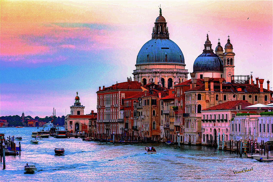 Saint Marks Basilica Venice Digital Art by Chas Sinklier