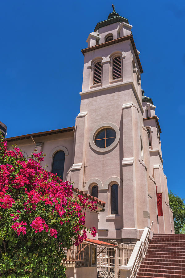 Saint Mary Basilica Phoenix Arizona Photograph by William Perry