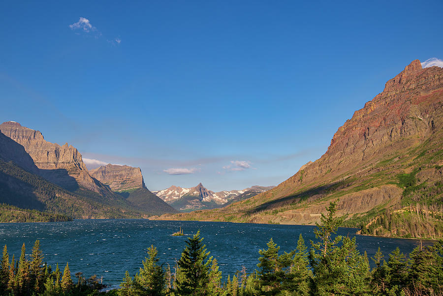 Saint Mary Lake Photograph by David Irwin - Fine Art America