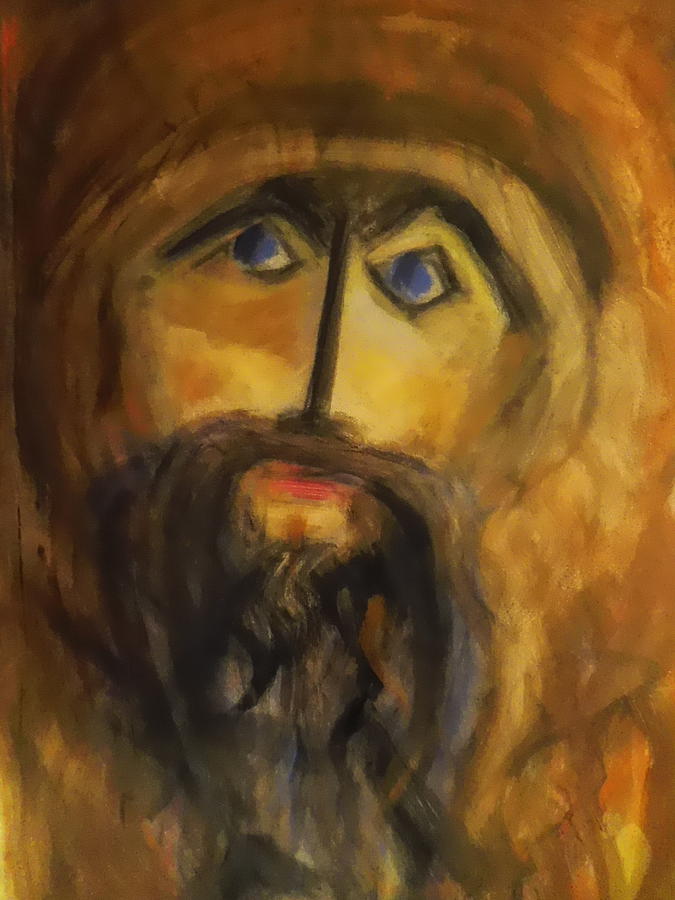 Saint Matthew Pastel by Phil Gioldasis
