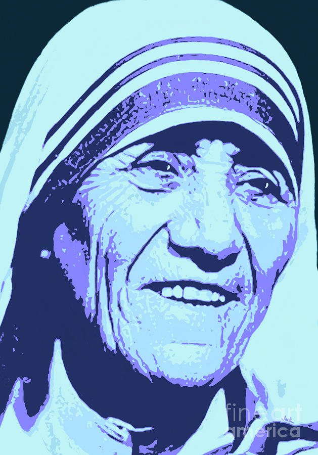 Saint Mother Teresa Painting by Jack Bunds