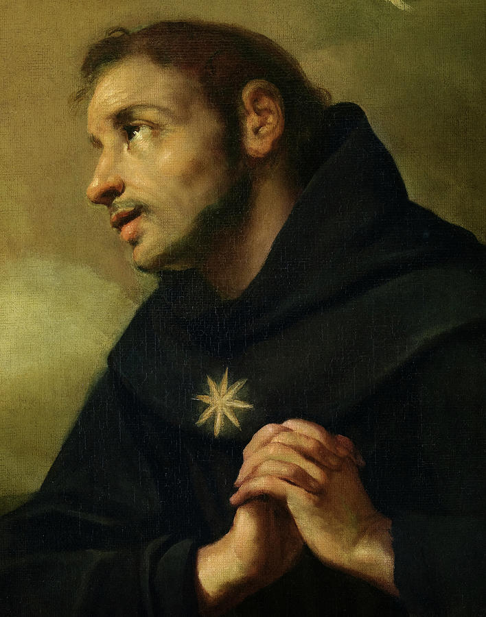Saint Nicolas of Tolentino Painting by Giuseppe Nuvolone - Fine Art America