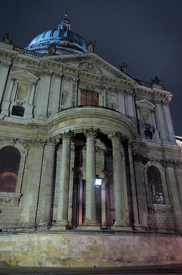 Saint Pauls Cathedral facade in London Photograph by Angelo DeVal