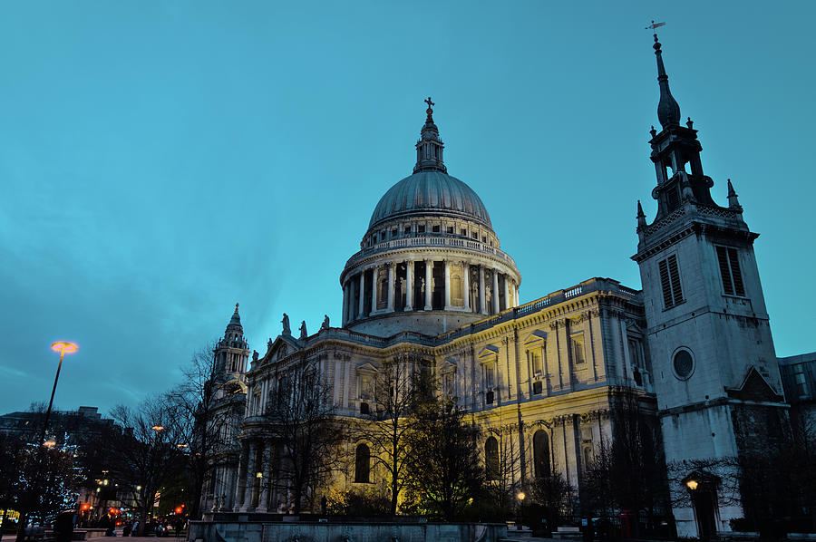 Saint Pauls Cathedral in London Photograph by Angelo DeVal