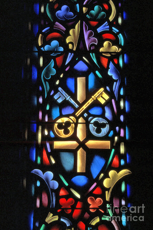 Key Photograph - Saint Peter Window by Brenton Cooper