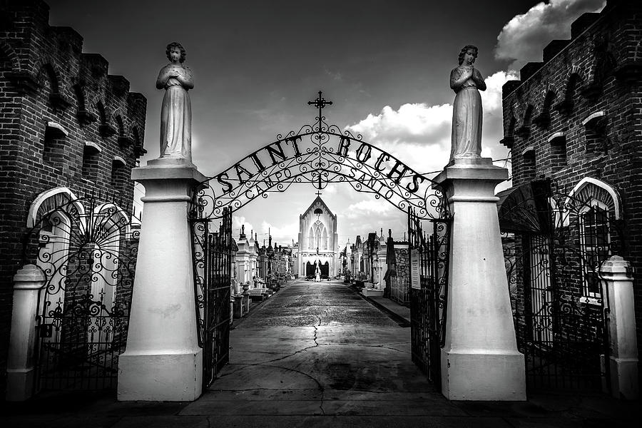 Saint Rochs Cemetery  Photograph by Bryan Moore