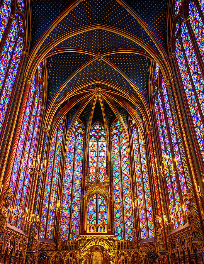 Sainte Chapelle  Photograph by Dee Potter