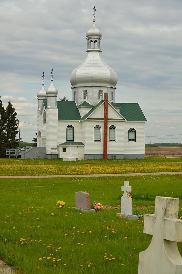 Saints Peter and Paul Ukrainian Orthodox Church Saskatchewan, Canada. Photograph by Lawrence Christopher