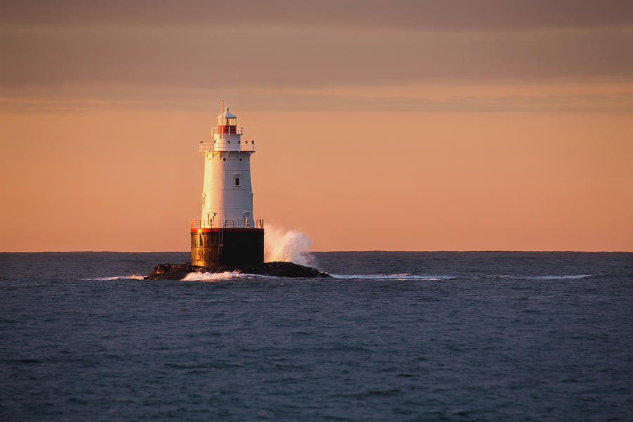 Sakonnet Point Lighthouse Photograph by Andrew Pacheco