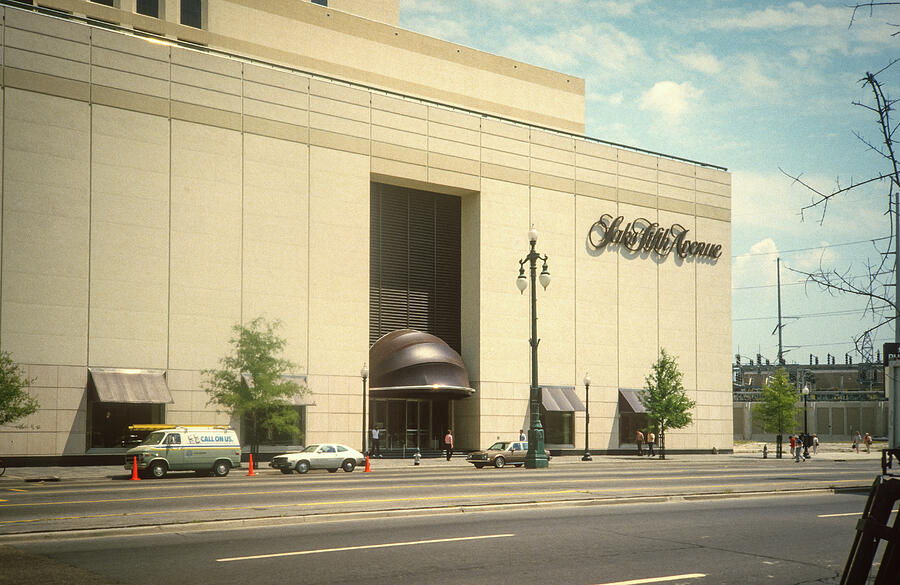 Saks Fifth Ave New Orleans 1984 Photograph by Gordon James - Fine Art ...