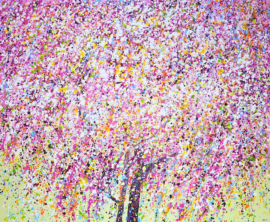 Sakura 2. Painting by Iryna Kastsova