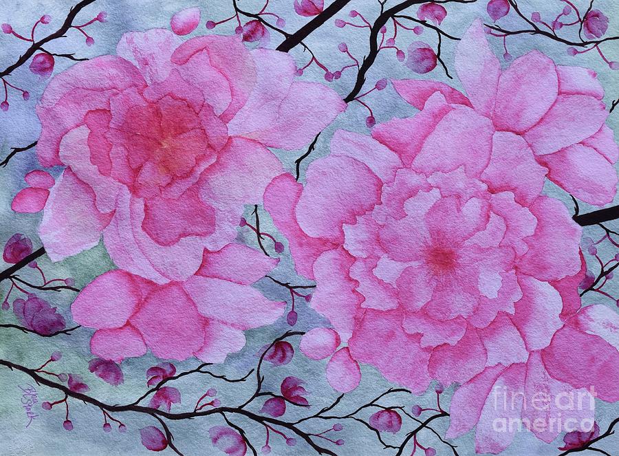 Sakura  Painting by Barrie Stark