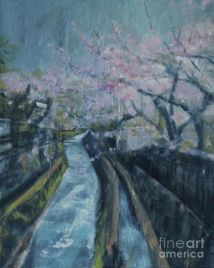 Spring Painting - Sakura by Jane See