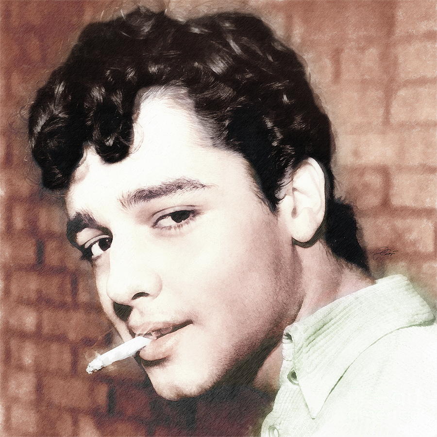 Sal Mineo Digital Art By Jerzy Czyz Fine Art America