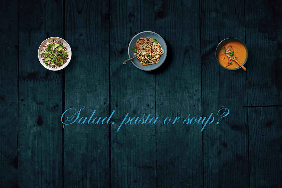 Salad Pasta Or Soup by Johanna Hurmerinta Salad Pasta Or Soup by Johanna Hurmerinta