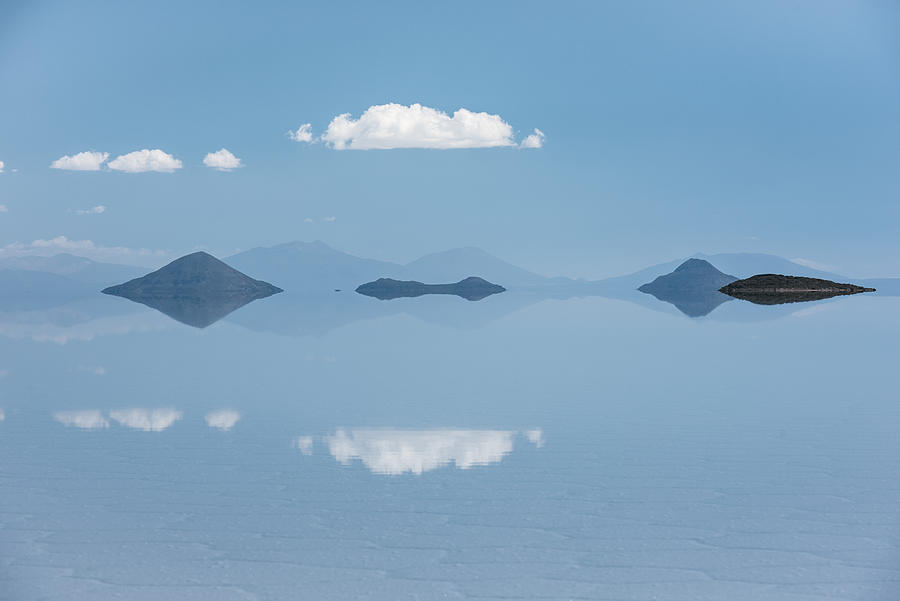 Salar de Uyuni Reflections Photograph by Peter Boehringer