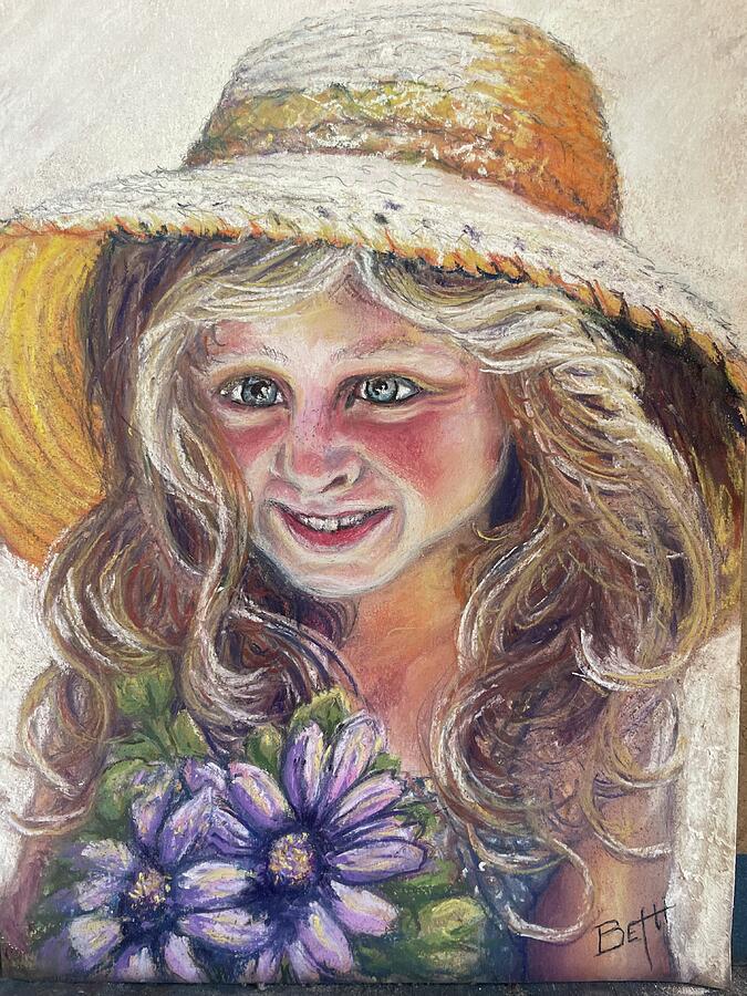 Flower Pastel - Salas Sun Bonnet by Beth Gramith