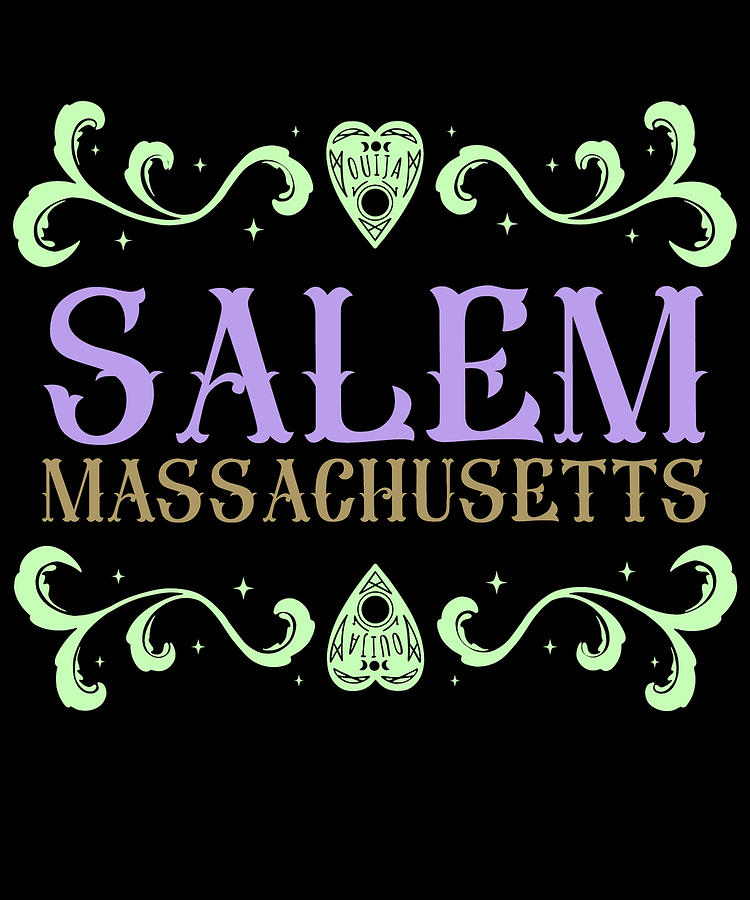 Salem Massachusetts Ouija Love Digital Art by Flippin Sweet Gear