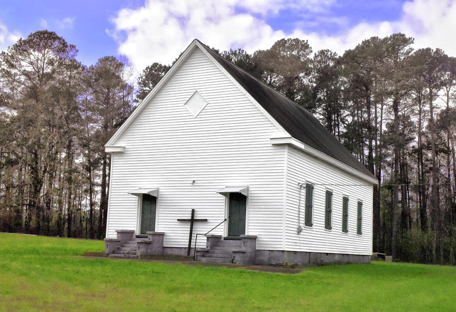 Salem Methodist Church - 1820 002 Photograph by George Bostian | Fine ...