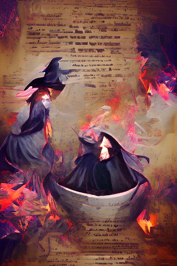 Salem Witch Trials I Digital Art By Michelle Hoffmann Fine Art America   Salem Witch Trials I Michelle Hoffmann 