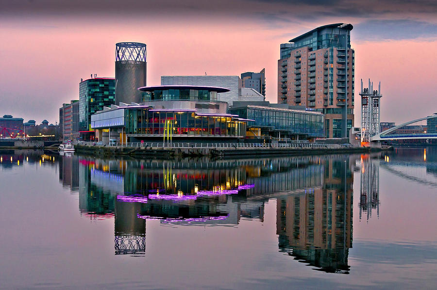 Salford Quays Photograph by Stephen Knowles Photography