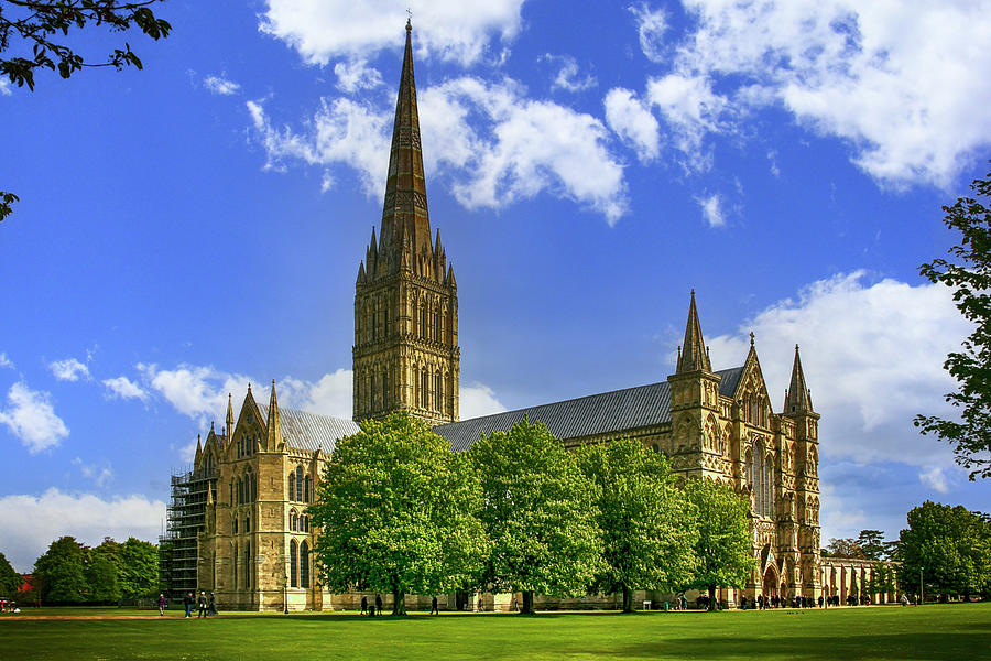 Salisbury Cathedral, UK Photograph by Chris Smith