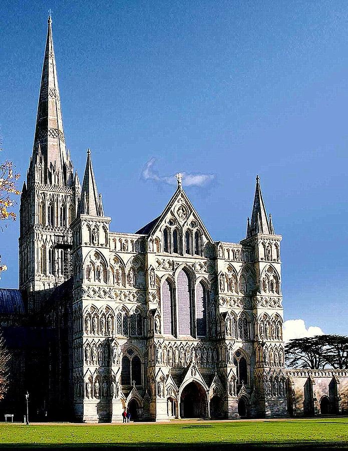 Salisbury, England, Blessed Virgin Mary Church of England Photo Print ...
