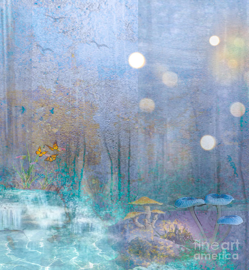 Salish Forest Digital Art by William Wyckoff