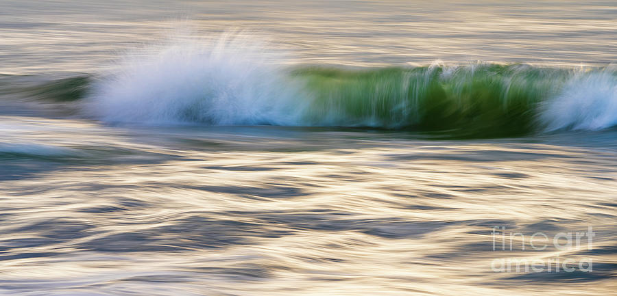 Salish Sea Rolling Waves Photograph