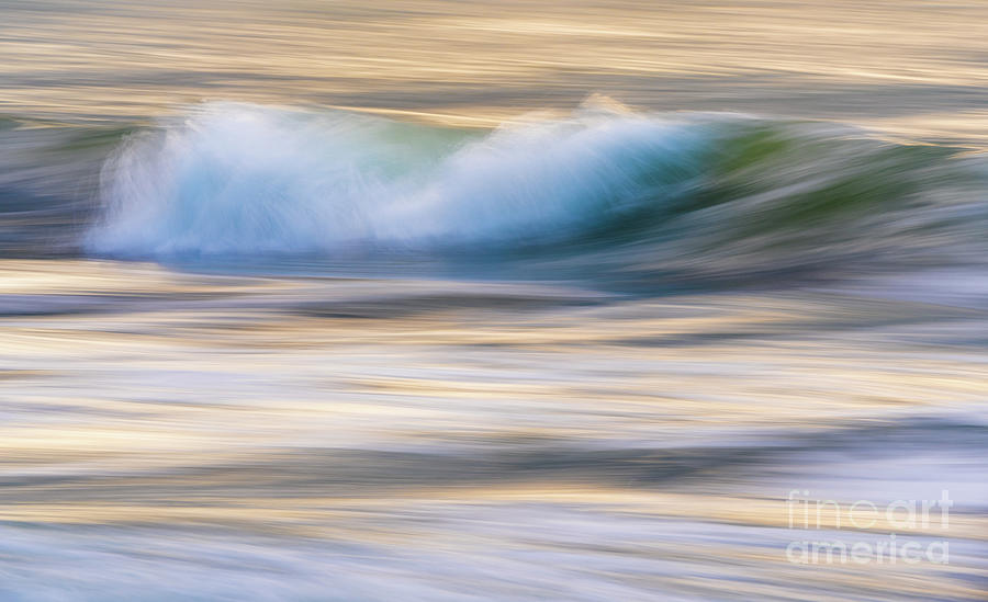 Salish Sea Waves Rolling Motion Photograph