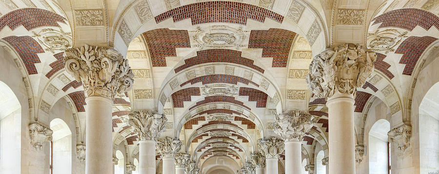 Salle du Manege Louvre Paris Photograph by Weston Westmoreland